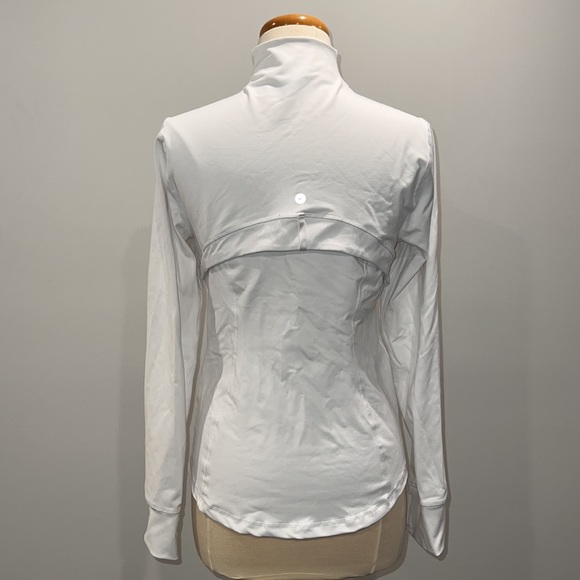 White yoga jacket, size Large - Picture 2 of 4